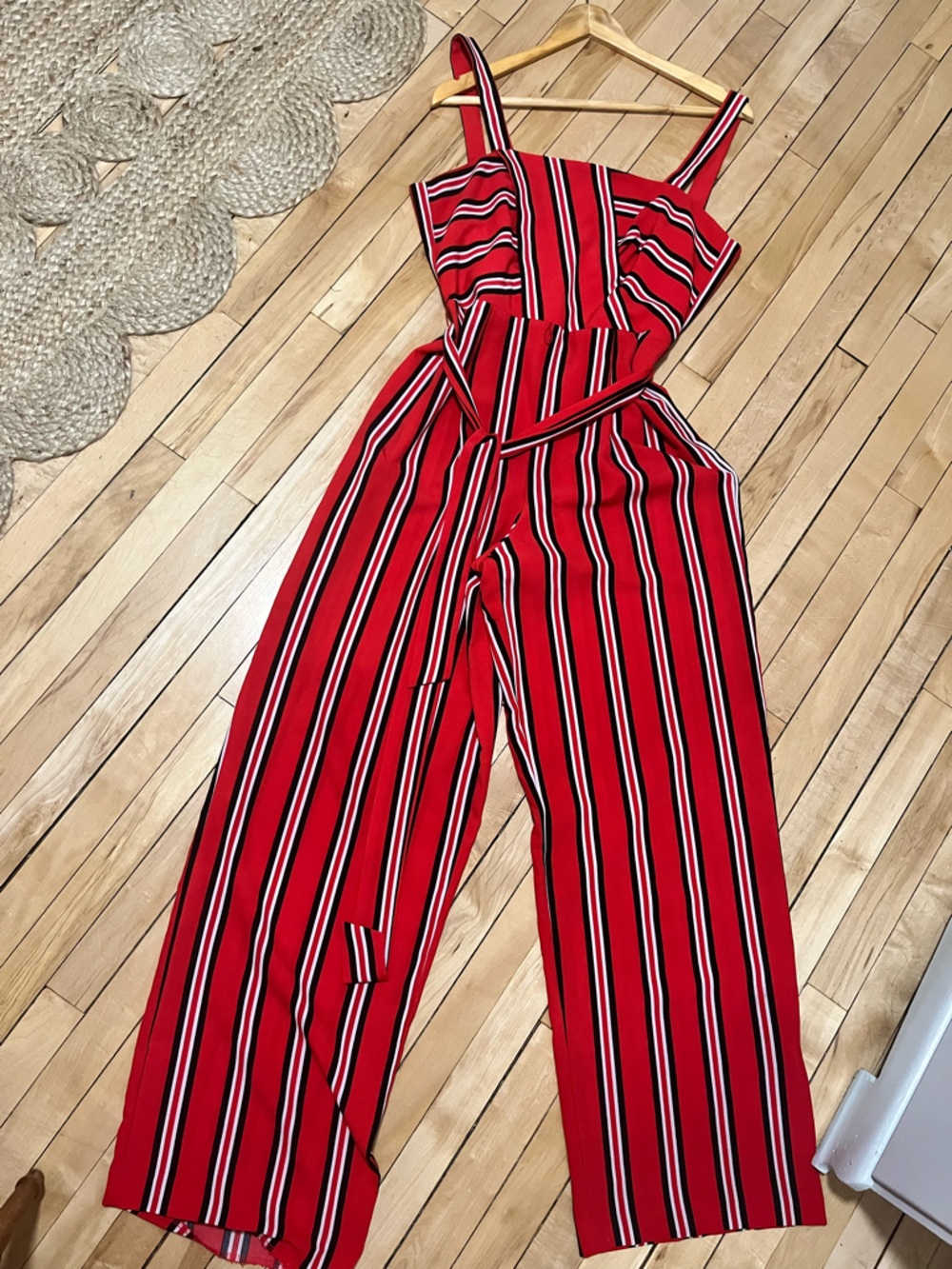 Tall wide leg jumpsuit